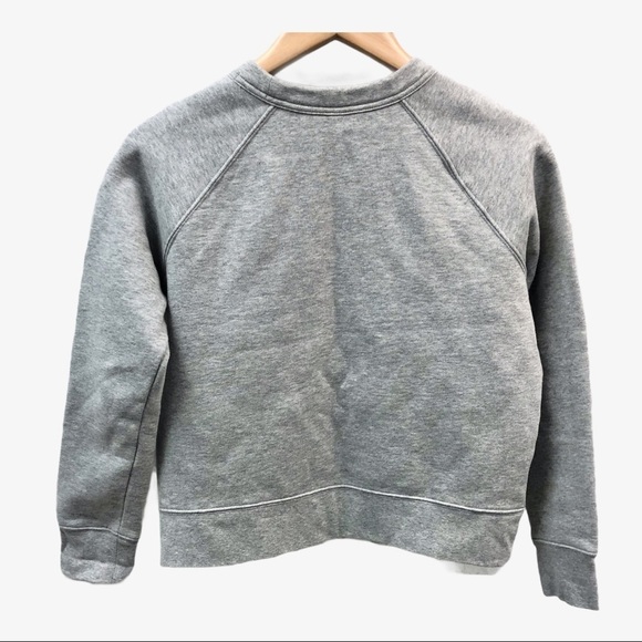 Athleta 24/7 Crew Sweatshirt Size XS Gray Athletic Loungewear Style 486726 - Picture 4 of 8